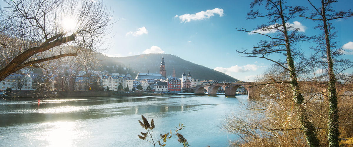 Heidelberg and the River Neckar